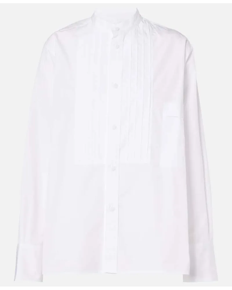 PLAN C Camicia in cotone Bianco