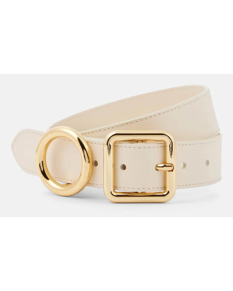 Jacquemus Cintura Regalo in pelle Bianco