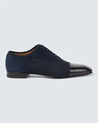 Christian Louboutin Stringate Oxford Greggo con pelle Blu