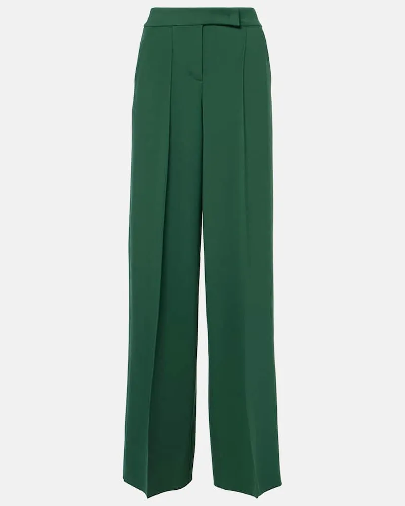 Dorothee Schumacher Pantaloni a gamba larga Emotional Essence in jersey Verde