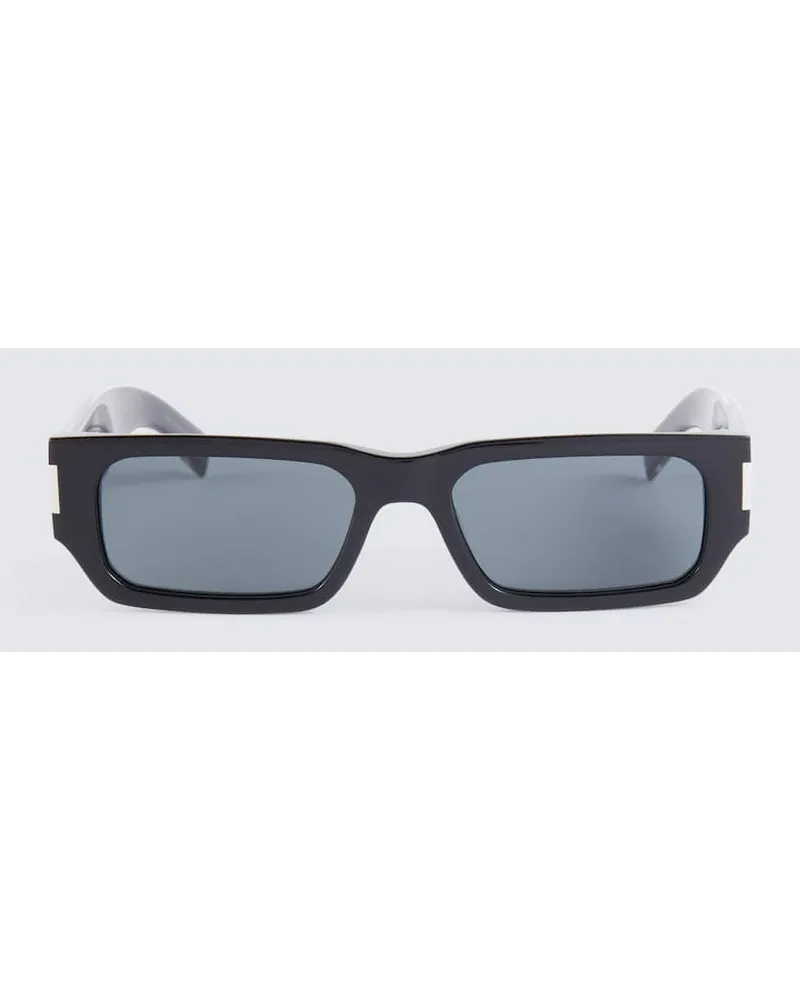 Saint Laurent Occhiali da sole rettangolari SL 660 Nero