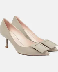 Roger Vivier Pumps Viv' In The City 65 in suede Grigio