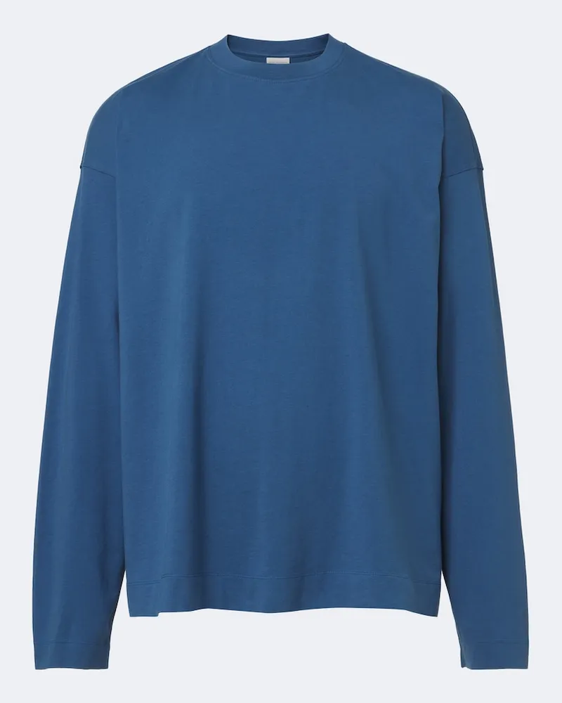 Dries van Noten T-shirt in cotone Blu