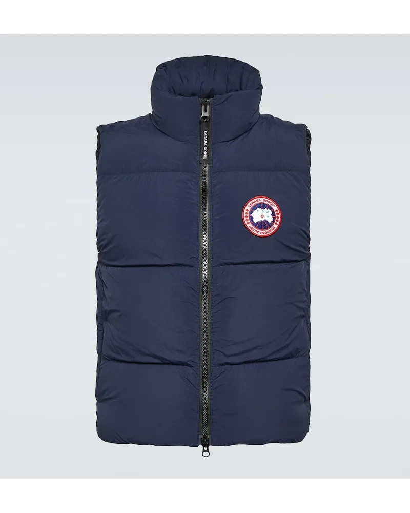 Canada Goose Piumino senza maniche Lawrence Blu