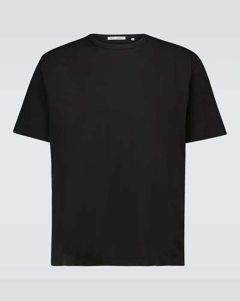 Our Legacy T-shirt New Box in cotone Nero