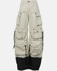 ATTICO Jeans cargo oversize Fern Multicolore