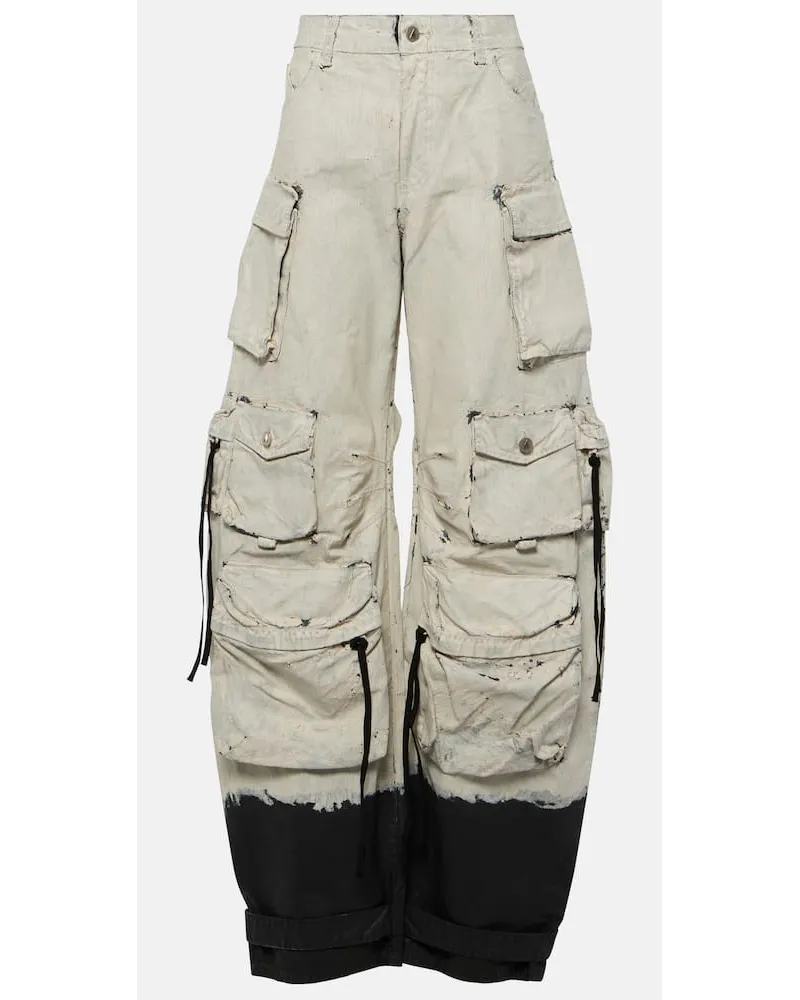 ATTICO Jeans cargo oversize Fern Multicolore