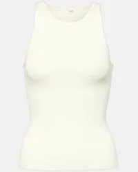 Co Tank top in misto cotone Bianco