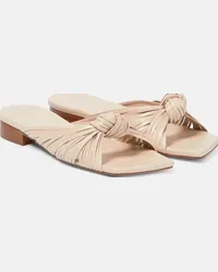 SOULIERS MARTINEZ Sandali Feston in pelle Beige