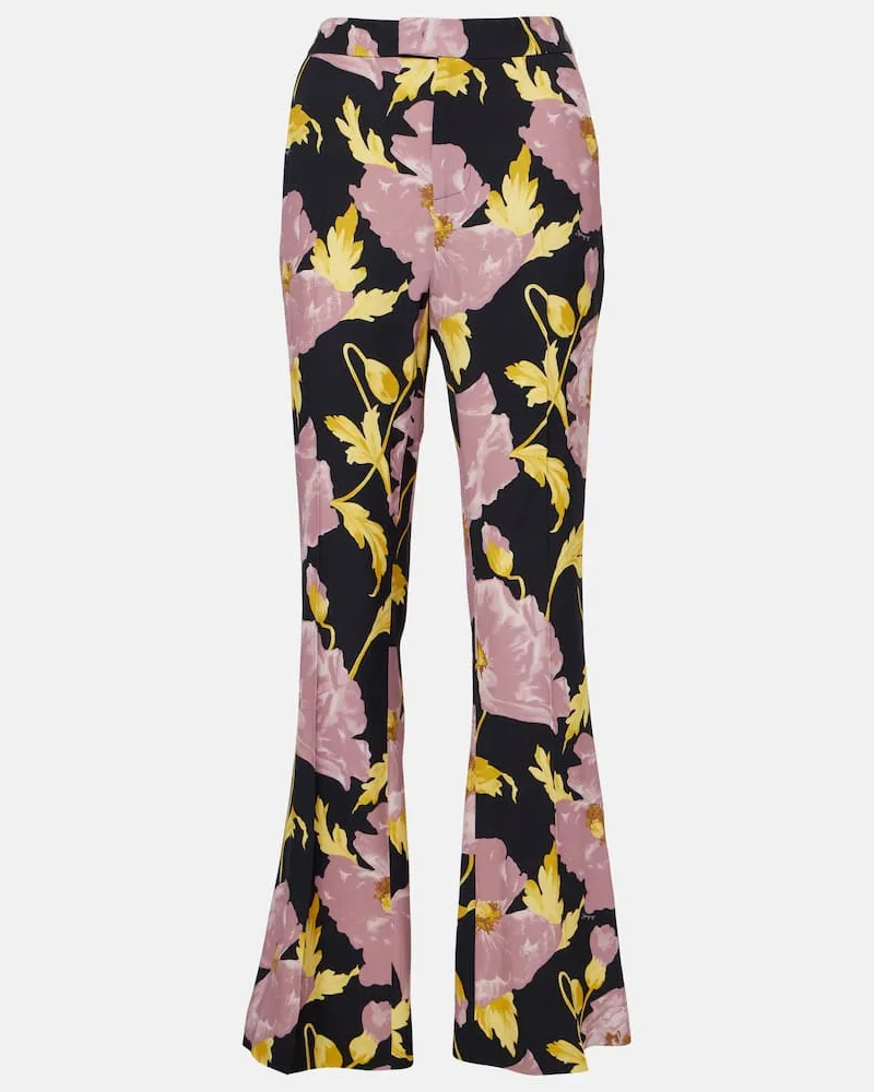 La DoubleJ Pantaloni bootcut Saturday Night Multicolore