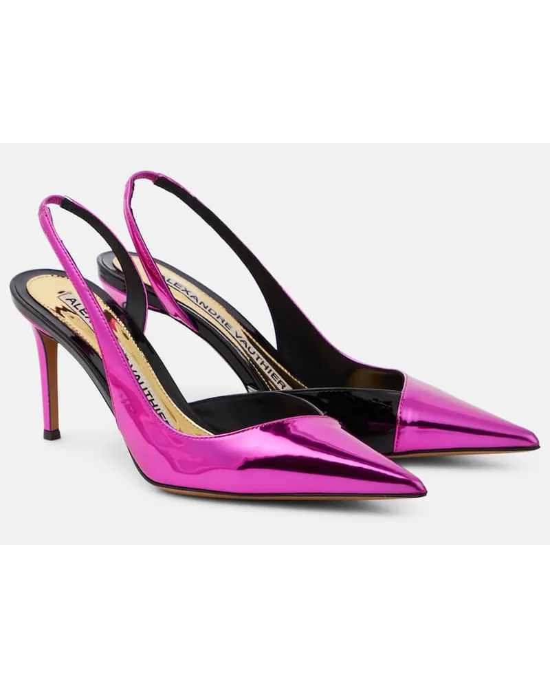 Alexandre Vauthier Pumps slingback in similpelle Rosa