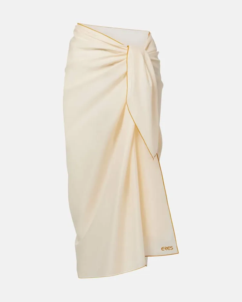 Eres Pareo Cabine in cotone Bianco