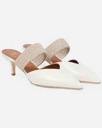 Malone Souliers Mules Maisie 45 in pelle Bianco