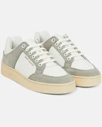 Saint Laurent Sneakers SL/61 in pelle e suede Bianco