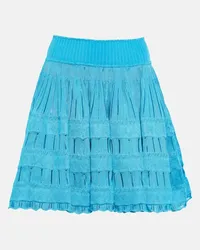 Alaïa Alaïa Minigonna Crinoline Blu