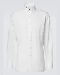 Tom Ford Camicia Parachute Bianco