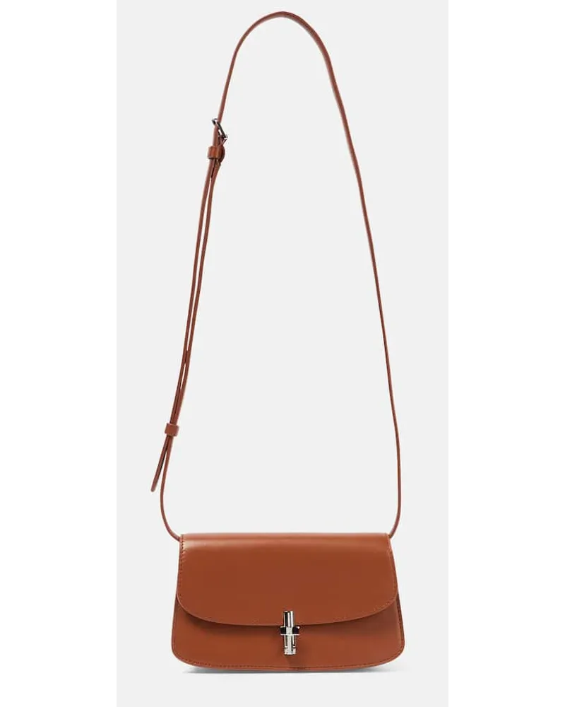 The Row Borsa a tracolla Sofia in pelle Marrone