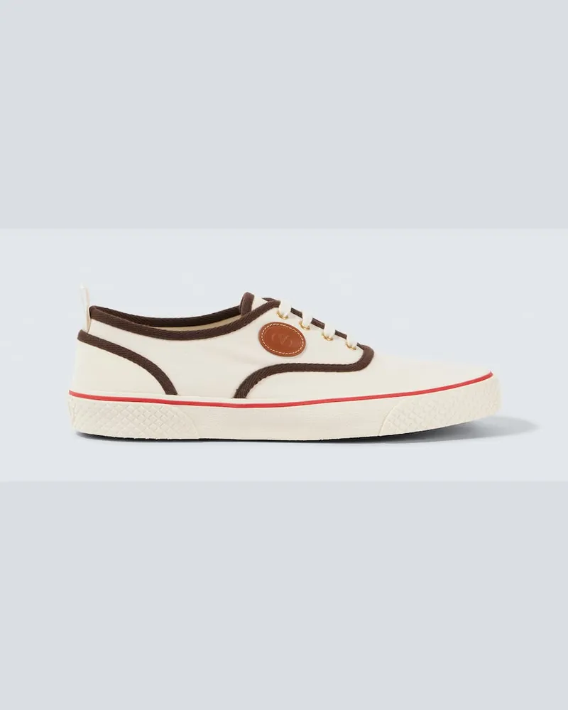 Valentino Garavani Sneakers Nojoke in canvas Bianco