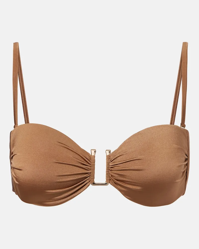 Max Mara Top bikini Acacia Beige
