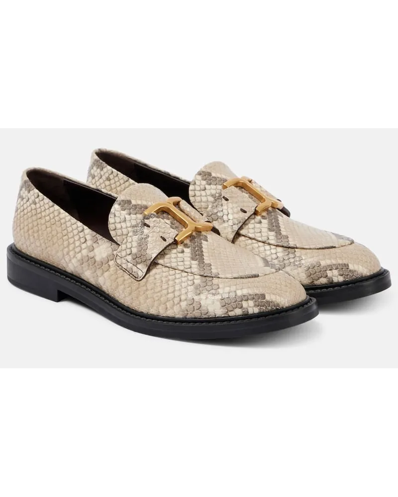 Chloé ChloÃ© Mocassini Marcie in pelle Beige