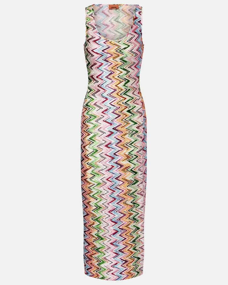 Missoni Copricostume a zig-zag Multicolore