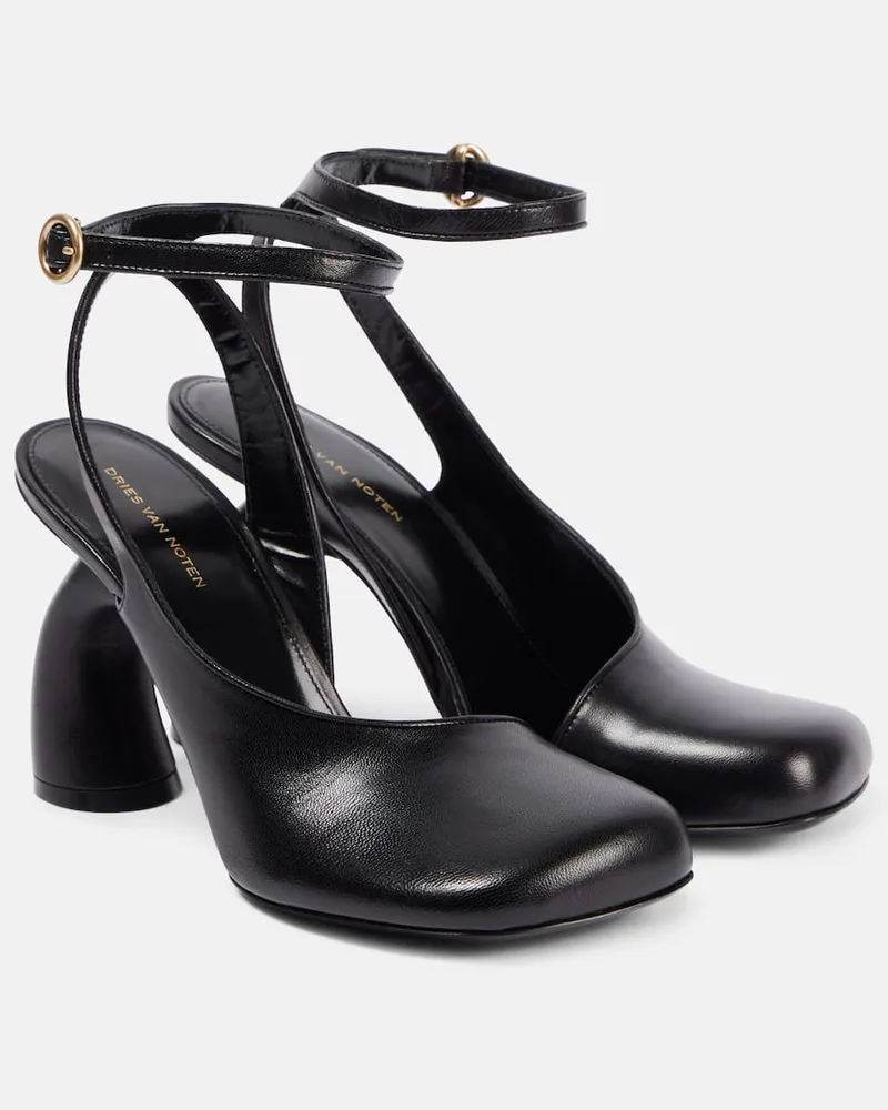 Dries van Noten Pumps 95 in pelle Nero