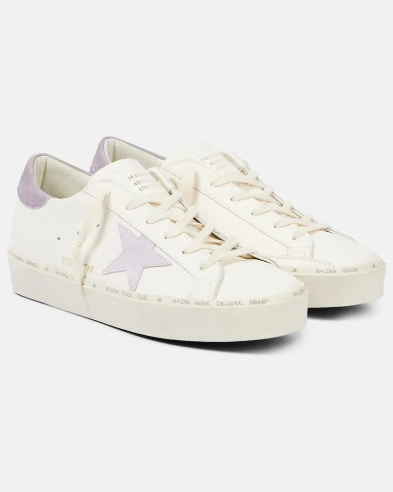 Golden Goose Sneakers Hi Star in suede Multicolore