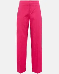 Isabel Marant Pantaloni a gamba larga Scarly Rosa