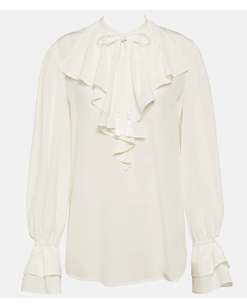Etro Blusa in seta Bianco