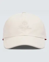 Loro Piana Cappello da baseball con logo Neutro