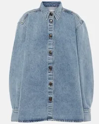 Magda Butrym Camicia di jeans oversize Blu