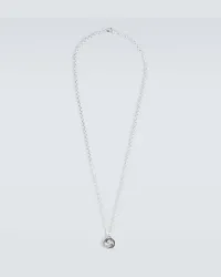 Gucci Collana in argento sterling Interlocking G Argento