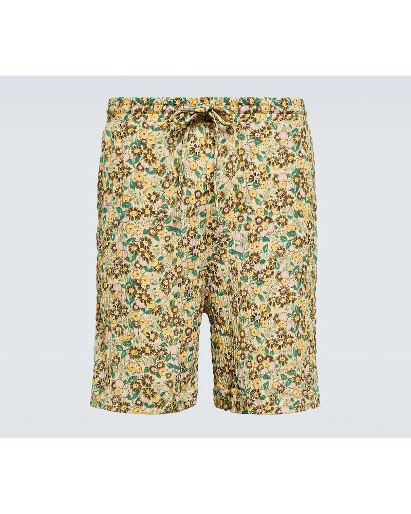 Nanushka Shorts Doxxi in similpelle Multicolore