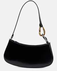 STAUD Borsa a spalla Ollie in pelle Nero