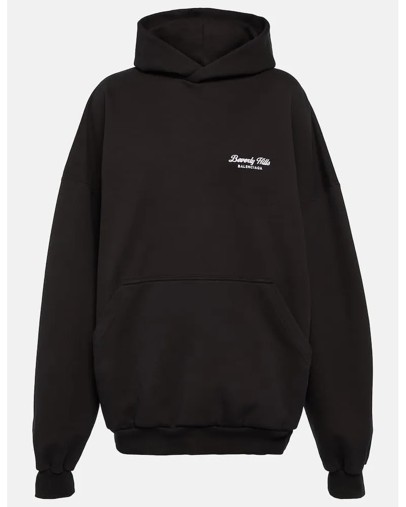 Balenciaga Felpa oversize Beverly Hills in cotone Rosa