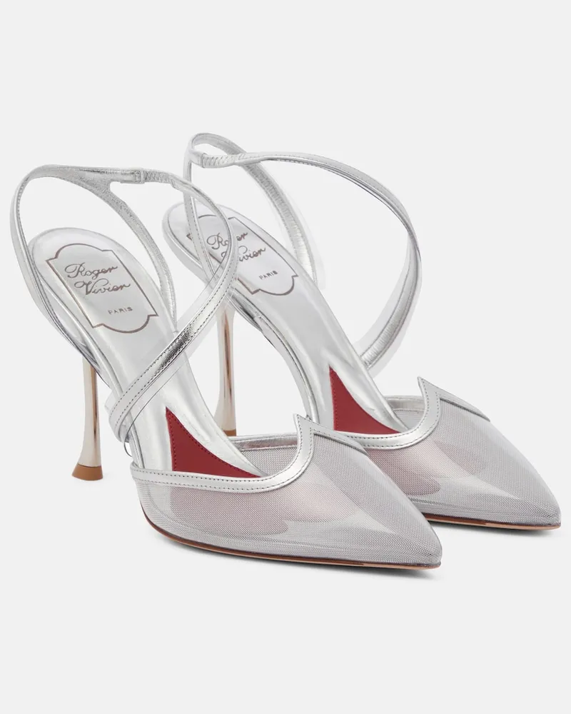 Roger Vivier Pumps I Love Vivier in PVC Argento