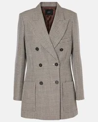 Joseph Blazer Mouline Leandre in misto lana Bianco