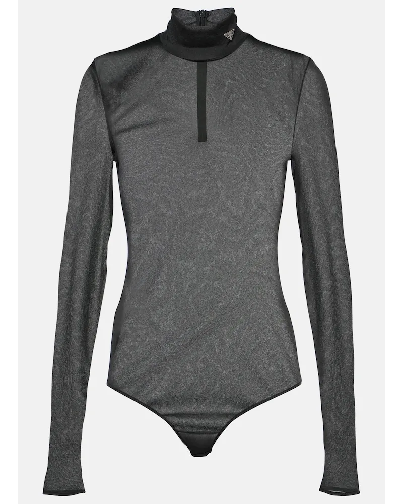 Prada Body in jersey Nero