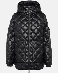 Moncler Piumino con logo Nero