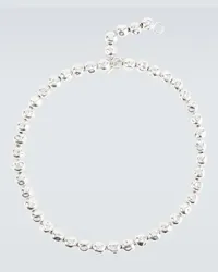 Jil Sander Collana in argento sterling Argento