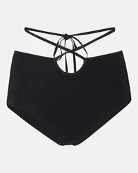 Christopher Esber Slip bikini a vita alta Nero