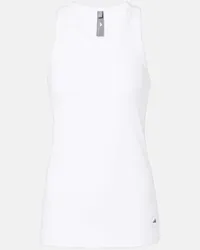 adidas Top con logo Bianco