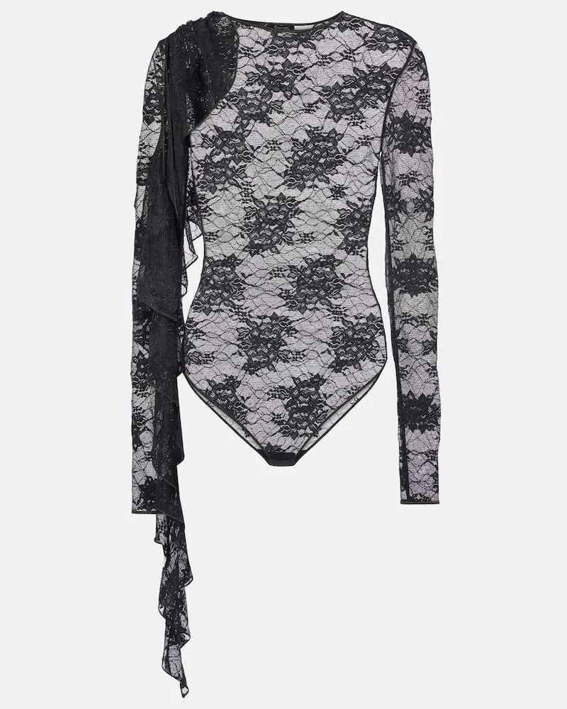 Oséree OsÃ©ree Body in pizzo Nero