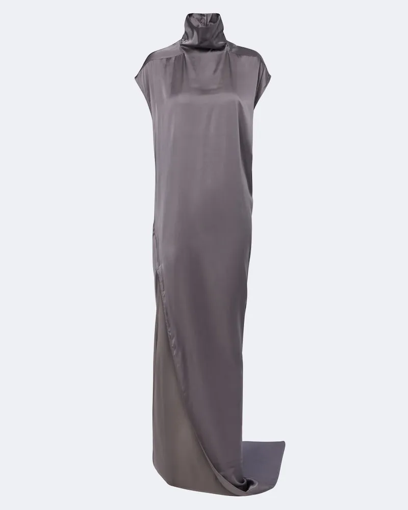 Rick Owens Abito lungo Edfu in jersey Grigio