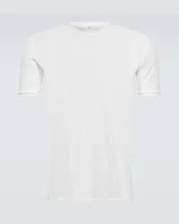 Winnie NYC T-shirt in jersey di misto cotone Bianco