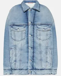 Acne Studios Giacca di jeans imbottita Kataya Blu