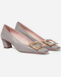 Roger Vivier Pumps Belle Vivier in pelle Grigio