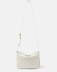 Jil Sander Borsa a tracolla Flap Small in pelle Bianco