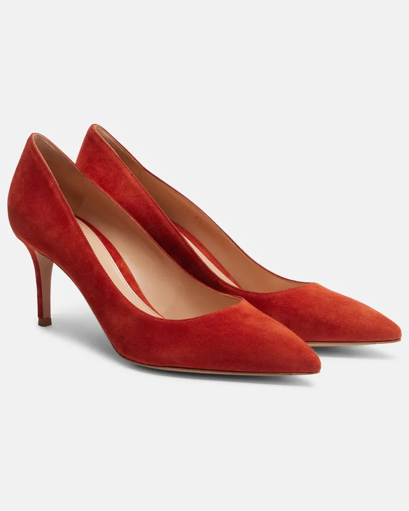 Gianvito Rossi Pumps Gianvito in suede Arancione