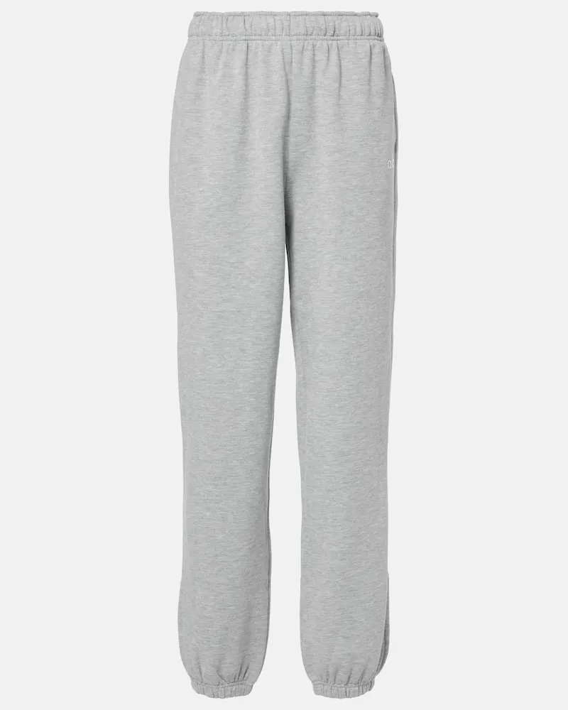 alo Pantaloni sportivi Accolade in French Terry Grigio